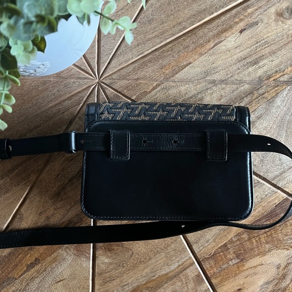 Zadig & Voltaire Monogram BLACK Patterned Belt Bag - Picture 5 of 11